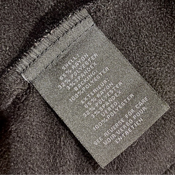 ✨🖤 Flawed and Fabulous: Leopard Trim Jacket Med. (Flawed Zipper) 🖤✨ - Picture 8 of 8